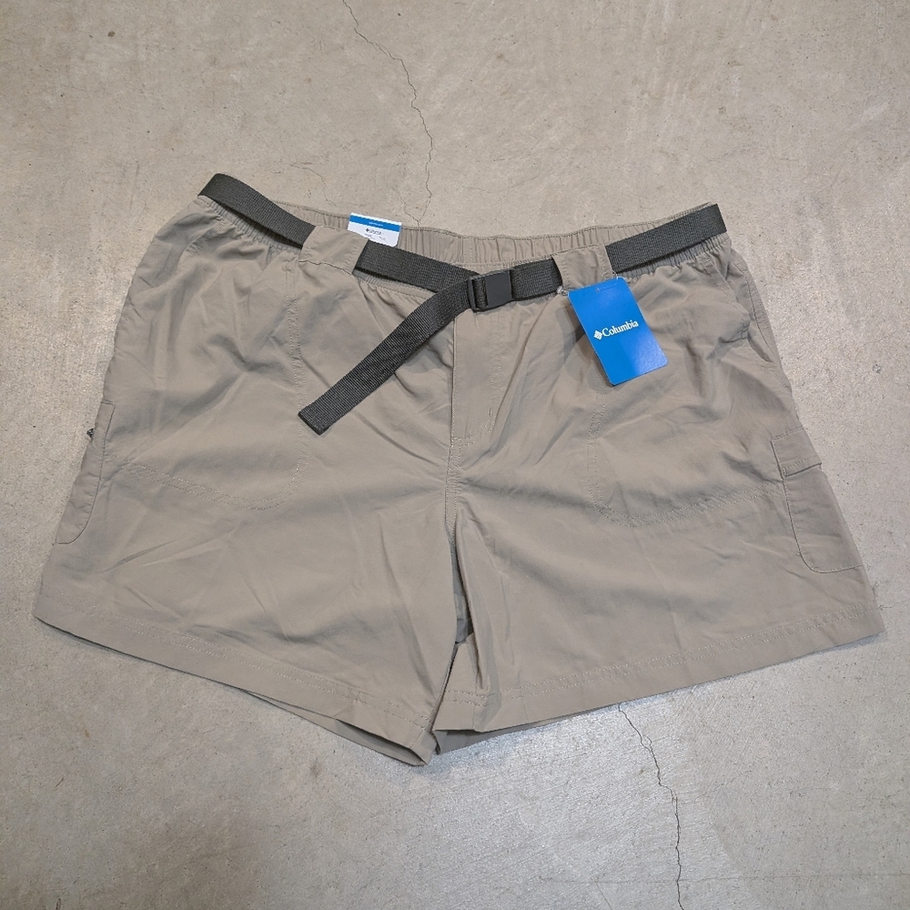 NWT Columbia Sandy River Cargo Shorts Women's XL Short Brown